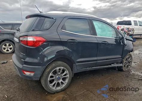 2018 Ford Ecosport Titanium from USA, damaged, VIN MAJ6P1WL3JC218310